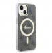 Guess IML 4G MagSafe Fodral för iPhone 15 Brun