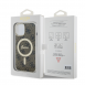 Guess IML 4G MagSafe Fodral för iPhone 15 Brun