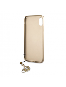 Guess Charms Hard Case 4G Brun till iPhone X /XS
