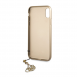 Guess Charms Hard Case 4G Brun till iPhone X /XS