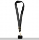 Guess Crossbody Strap Nylon 4G Charm Svart