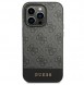 Guess 4G Stripe Fodral till iPhone 14 Pro Grey