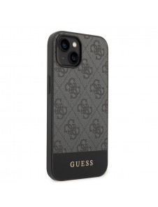 Guess 4G Stripe Fodral till iPhone 14 Grå