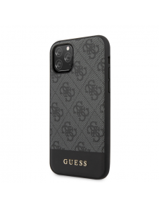 Guess 4G Stripe-fodral till iPhone 11 Pro Grey