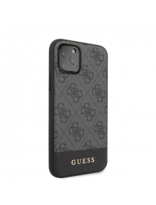 Guess 4G Stripe-fodral till iPhone 11 Pro Grey