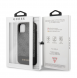 Guess 4G Stripe Fodral till iPhone 11 Grå
