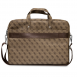 Guess 4G PU Triangel-logotyp datorväska 15/16" Brun