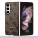 Guess 4G PU Lädertriangelfodral till Samsung Galaxy Z Fold 5 Brun