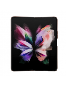 Guess 4G PU Lädertriangelfodral till Samsung Galaxy Z Fold 5 Brun