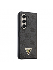 Guess 4G PU Lädertriangelfodral till Samsung Galaxy Z Fold 5 Svart