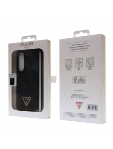 Guess 4G PU Lädertriangelfodral till Samsung Galaxy Z Fold 5 Svart