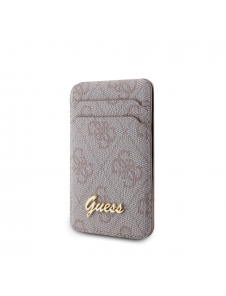 Guess 4G Metal Script MagSafe Cardslot Pink