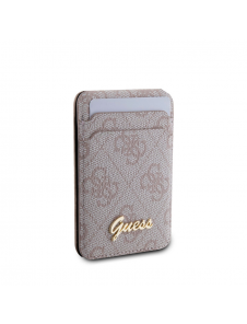 Guess 4G Metal Script MagSafe Cardslot Pink