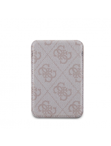 Guess 4G Metal Script MagSafe Cardslot Pink