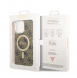Guess 4G IML MagSafe Fodral för iPhone 14 Pro Max Brun
