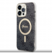 Guess 4G IML MagSafe Fodral för iPhone 14 Pro Max Svart