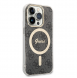 Guess 4G IML MagSafe Fodral för iPhone 14 Pro Svart