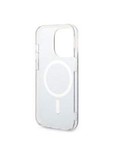 Guess 4G IML MagSafe Fodral för iPhone 14 Pro Svart