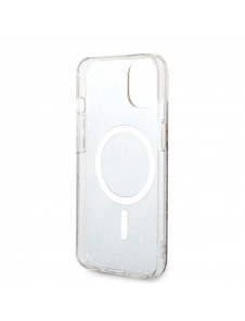 Guess 4G IML MagSafe Fodral för iPhone 14 Brun
