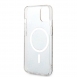 Guess 4G IML MagSafe Fodral för iPhone 14 Brun