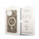 Guess 4G IML MagSafe Fodral för iPhone 14 Brun