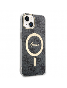 Guess 4G IML MagSafe Fodral för iPhone 14 Svart