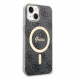 Guess 4G IML MagSafe Fodral för iPhone 14 Svart