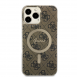 Guess 4G IML MagSafe Fodral för iPhone 13 Pro Max Brun
