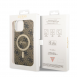 Guess 4G IML MagSafe Fodral för iPhone 13 Pro Max Brun
