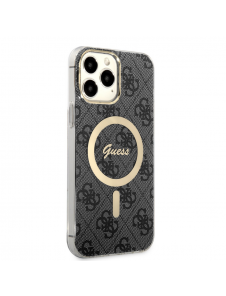 Guess 4G IML MagSafe Fodral för iPhone 13 Pro Max Svart