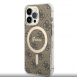 Guess 4G IML MagSafe Fodral för iPhone 13 Pro Brown