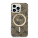 Guess 4G IML MagSafe Fodral för iPhone 13 Pro Brown