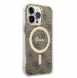 Guess 4G IML MagSafe Fodral för iPhone 13 Pro Brown