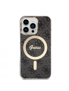 Guess 4G IML MagSafe Fodral för iPhone 13 Pro Svart
