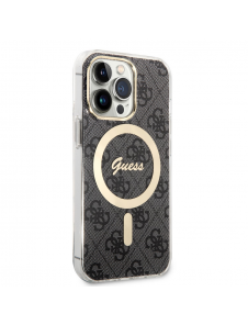Guess 4G IML MagSafe Fodral för iPhone 13 Pro Svart