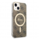 Guess 4G IML MagSafe Fodral för iPhone 13 Brun