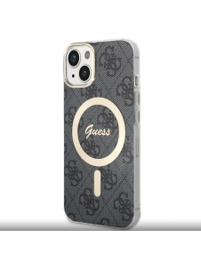 Guess 4G IML MagSafe Fodral för iPhone 13 Svart