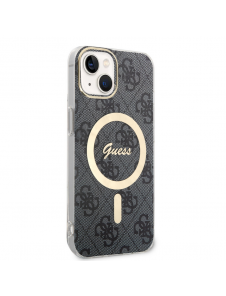 Guess 4G IML MagSafe Fodral för iPhone 13 Svart
