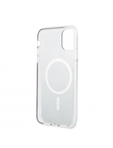 Guess 4G IML MagSafe Fodral för iPhone 11 Brun