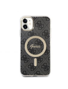 Guess 4G IML MagSafe Fodral för iPhone 11 Svart