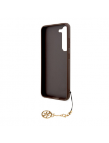 Guess 4G Charms-fodral till Samsung Galaxy S23+ Brun