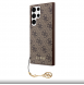 Guess 4G Charms-fodral till Samsung Galaxy S23 Ultra Brown