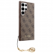 Guess 4G Charms-fodral till Samsung Galaxy S23 Ultra Brown
