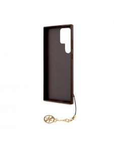 Guess 4G Charms-fodral till Samsung Galaxy S23 Ultra Brown