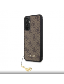 Guess 4G Charms-fodral till Samsung Galaxy A34 5G Brun