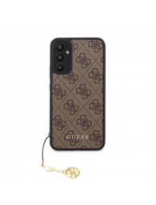 Guess 4G Charms-fodral till Samsung Galaxy A34 5G Brun