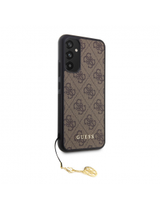 Guess 4G Charms-fodral till Samsung Galaxy A34 5G Brun