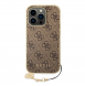 Guess 4G Charms-fodral till iPhone 14 Pro Brun