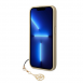 Guess 4G Charms-fodral till iPhone 14 Pro Brun