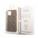 Guess 4G Charms-fodral till iPhone 14 Brun
